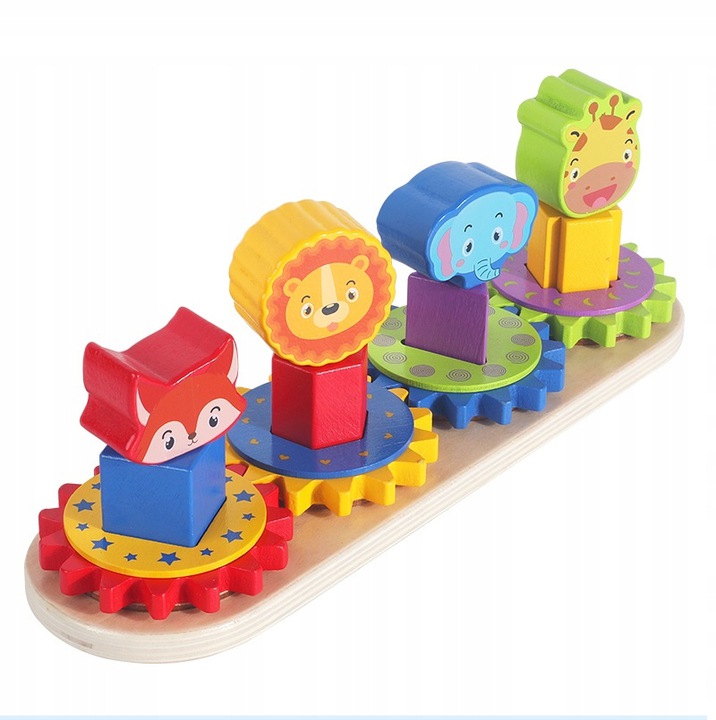 Piramidka-drewniana-kolorowa-kola-Montessori