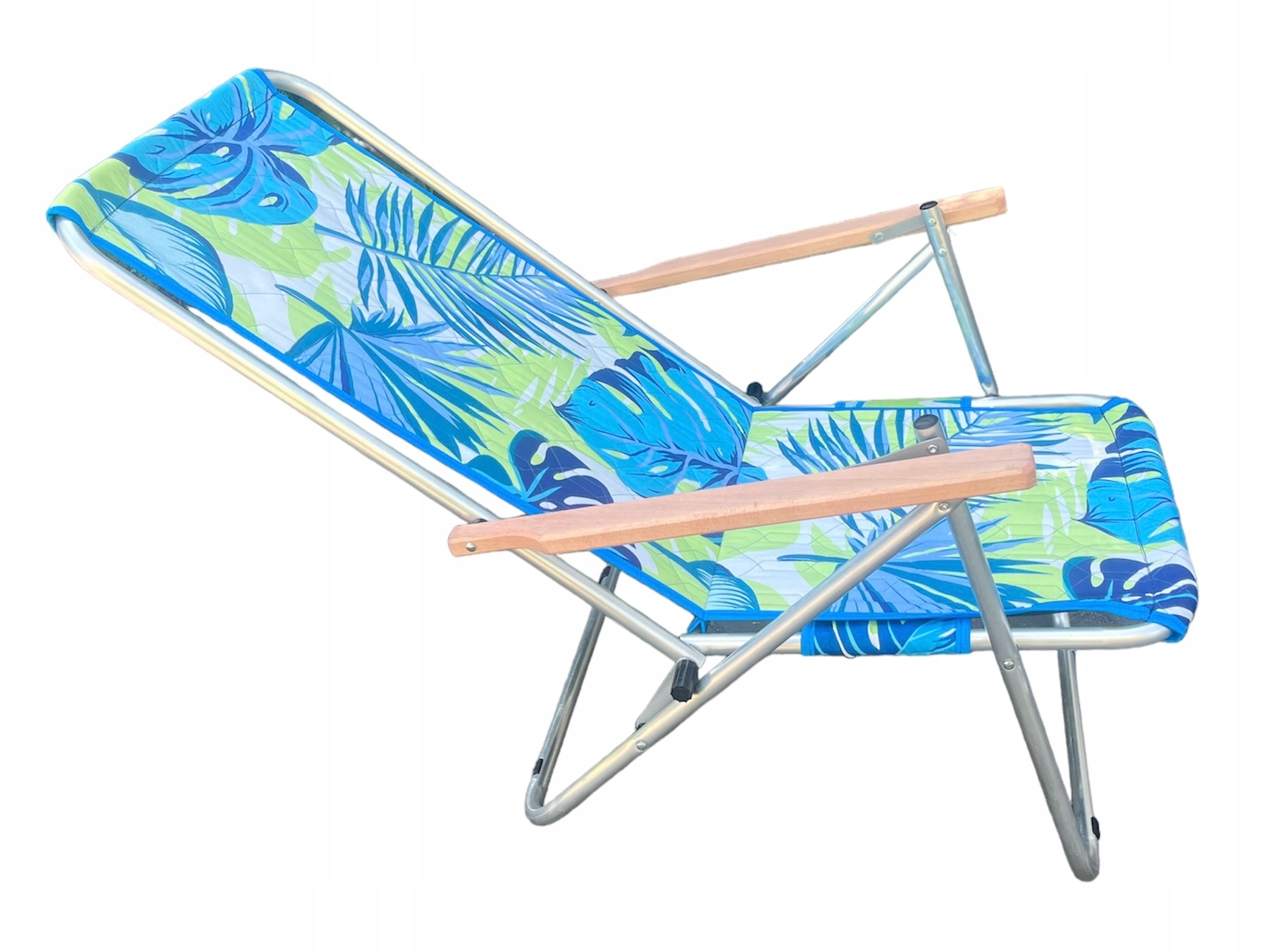 LEŻAK plażowy ALUMINIOWY ogrodowy Dwupozycyjny - obrazek 6